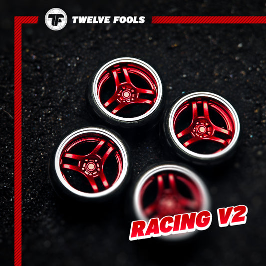 1/64 SCALE RS WHEELS TIRES 3D PRINT 8mm TLV INNO TARMAC WORK MINIGT CUSTOMS