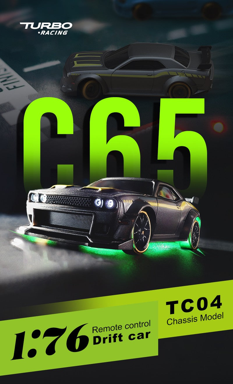 TURBO RACING C65 1/76 RC Remote Control drift Car
