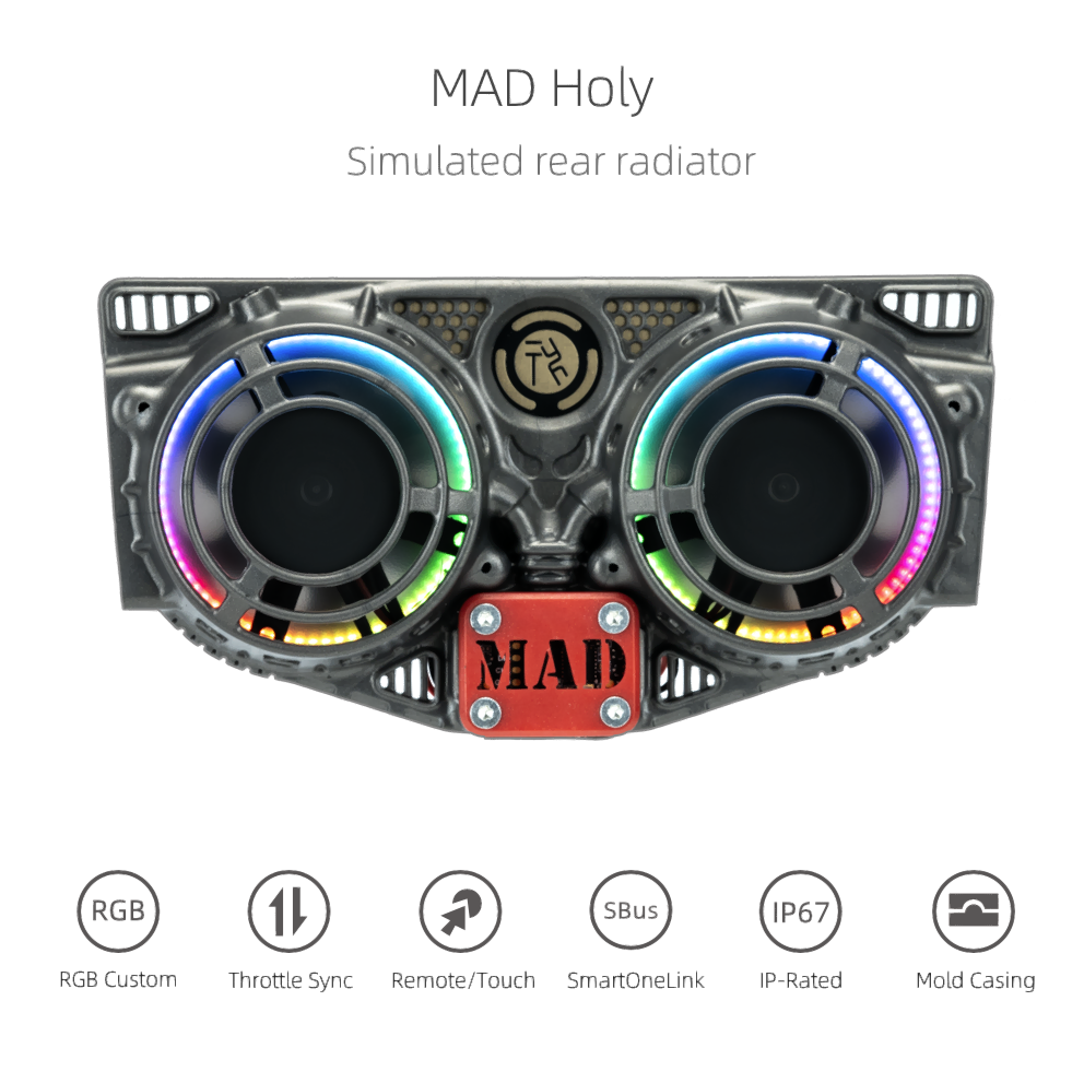 IMAD Holy Simulated Rear Radiator