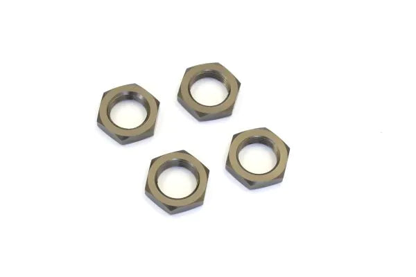 Kyosho Wheel Nut (Gunmetal/4pcs) IF222GM