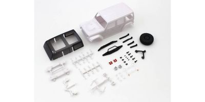KYOSHO JEEP Wrangler RUBBICON White Body Set MXN01