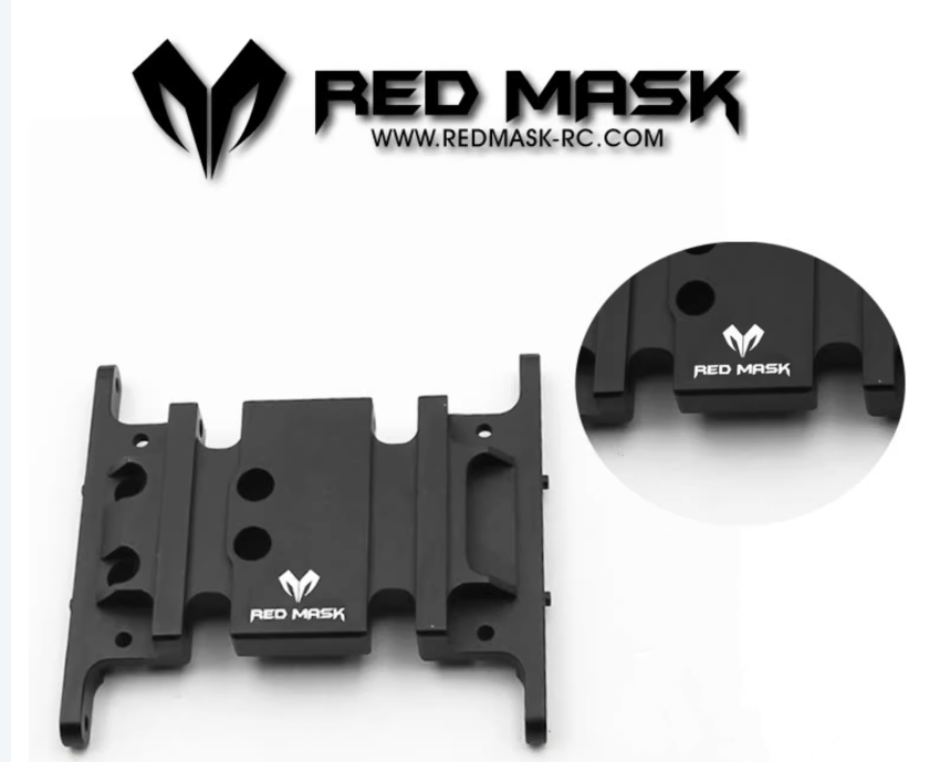RED MASK RM SKID PLATE R4027 For AXIAL SCX10 90027 90036 90037
