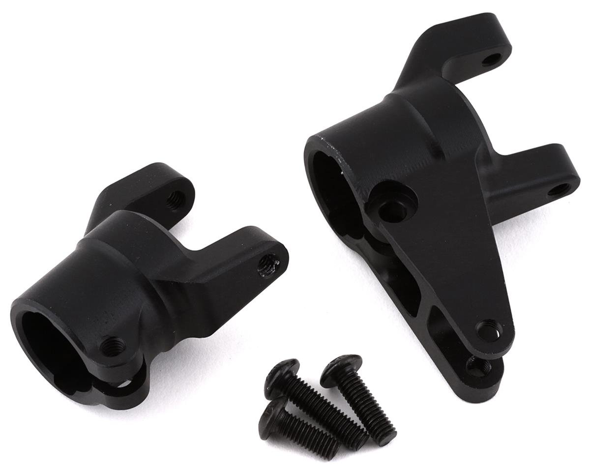 SSD RC SCX10 III Aluminum Straight Axle C Hubs (Black) (2) SSD00487