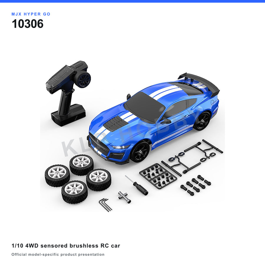 MJX Hyper Go 10306 1/10 4WD Sensored Brushless RC On-Road Car