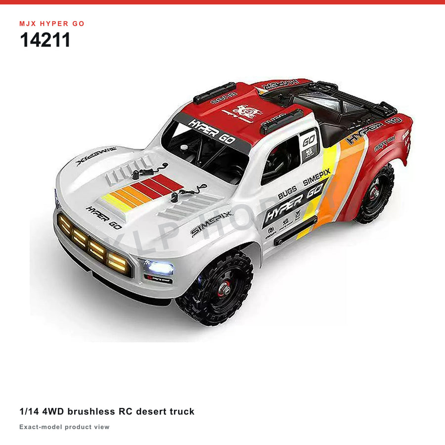 MJX Hyper Go 14211 1/14 4WD Brushless RC Truck RTR