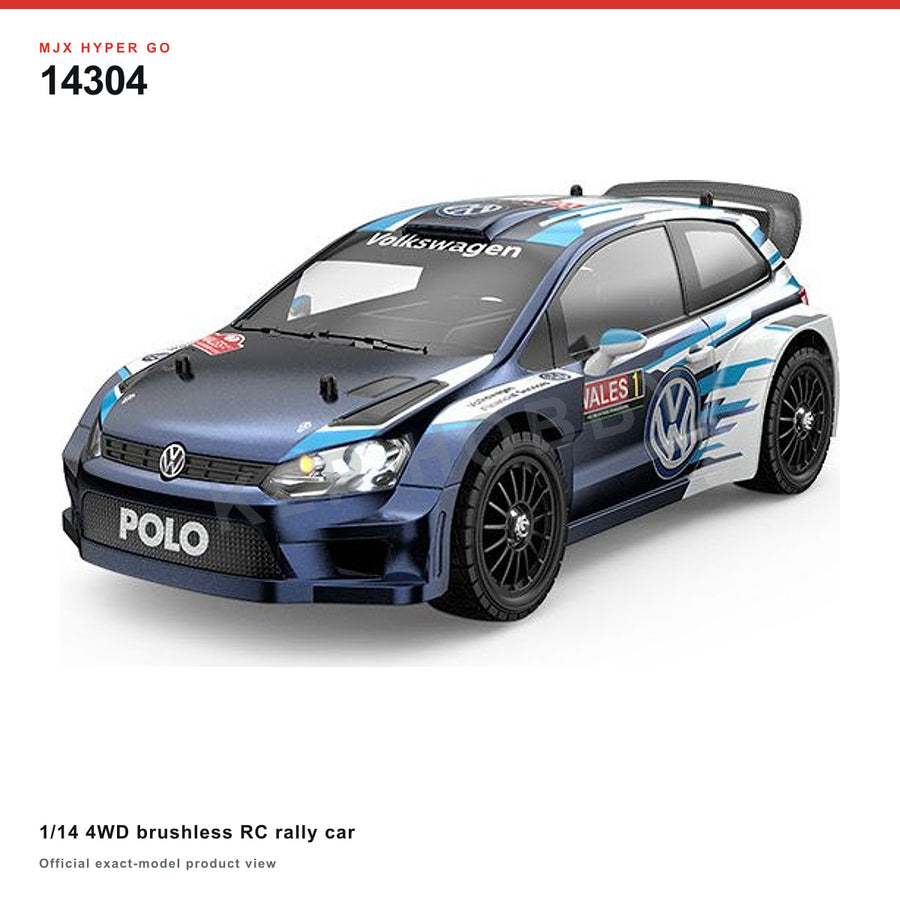 MJX Hyper Go 14304 1/14 4WD Brushless RC Rally Car