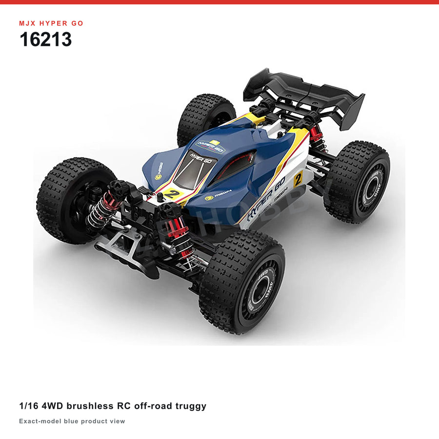 MJX Hyper Go 16213 1/16 4WD Brushless RC Off-Road Truggy