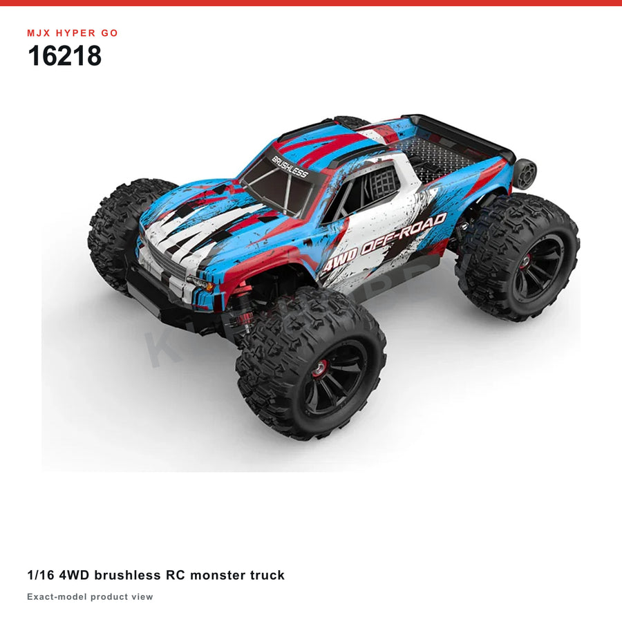 MJX Hyper Go 16218 1/16 4WD Brushless RC Monster Truck
