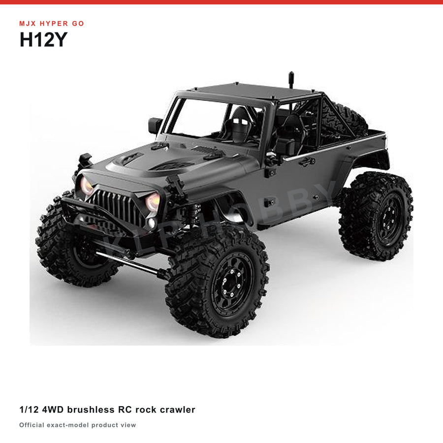MJX Hyper Go H12Y 1/12 4WD Brushless RC Rock Crawler