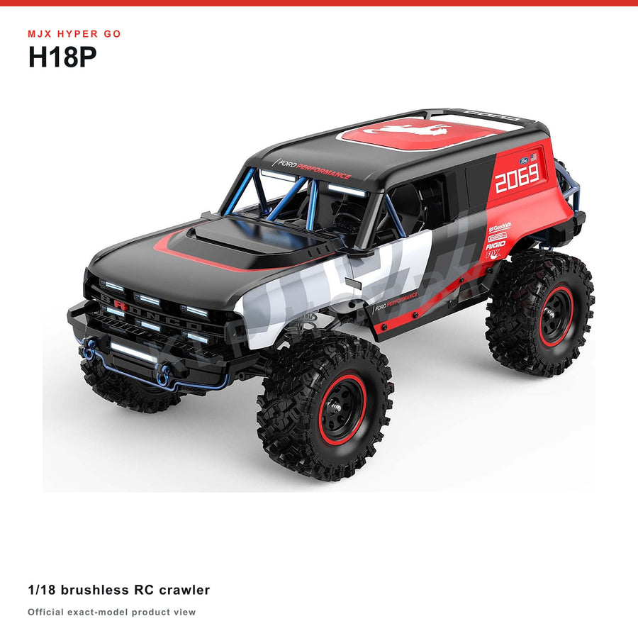 MJX Hyper Go H18P 1/18 Brushless RC Crawler