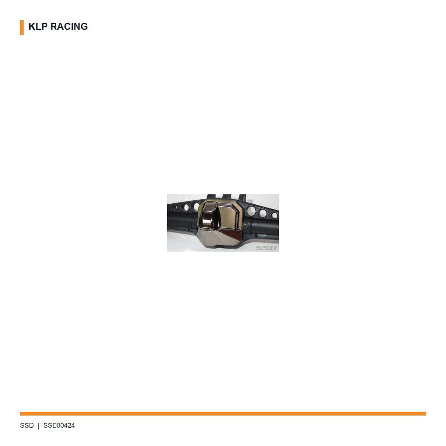 SSD HD Brass Diff Cover for SCX10 II  SSD00424