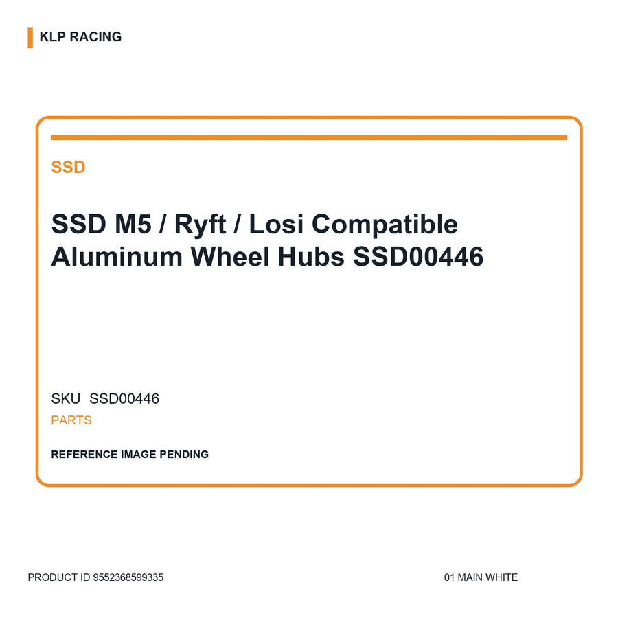 SSD M5 / Ryft / Losi Compatible Aluminum Wheel Hubs SSD00446
