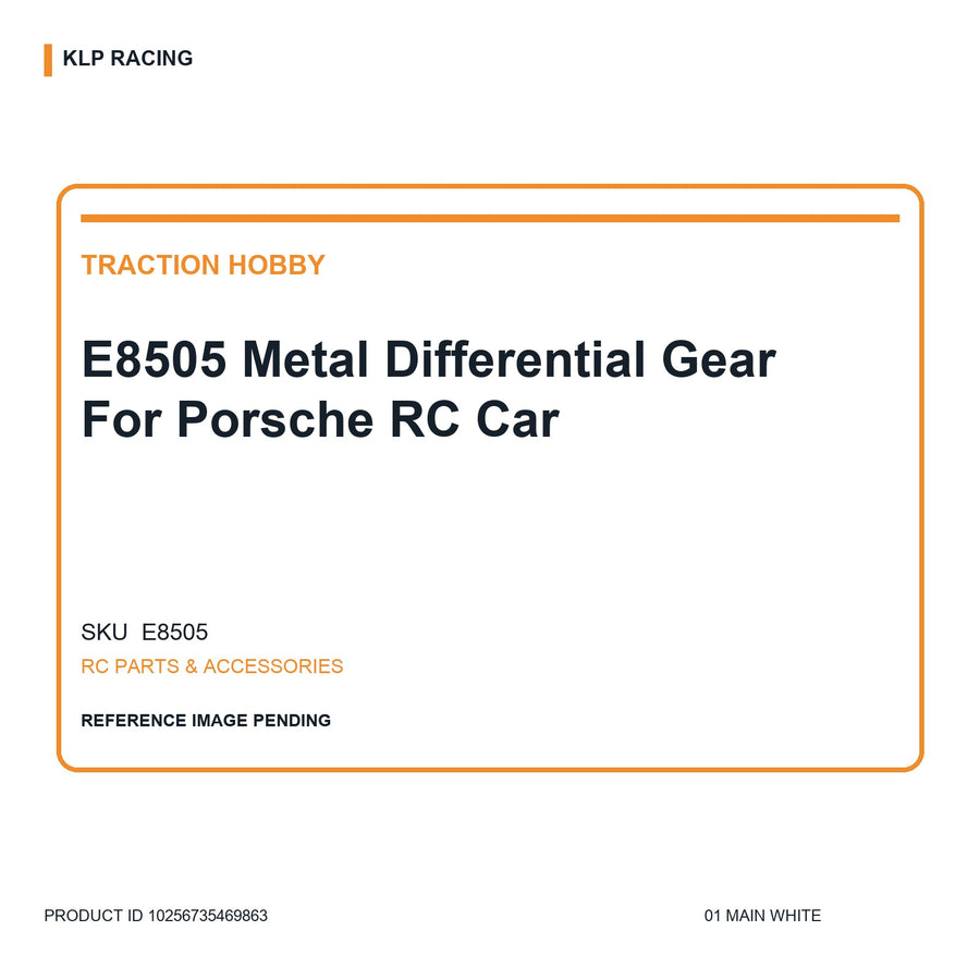 E8505 Metal Differential Gear For Porsche RC Car