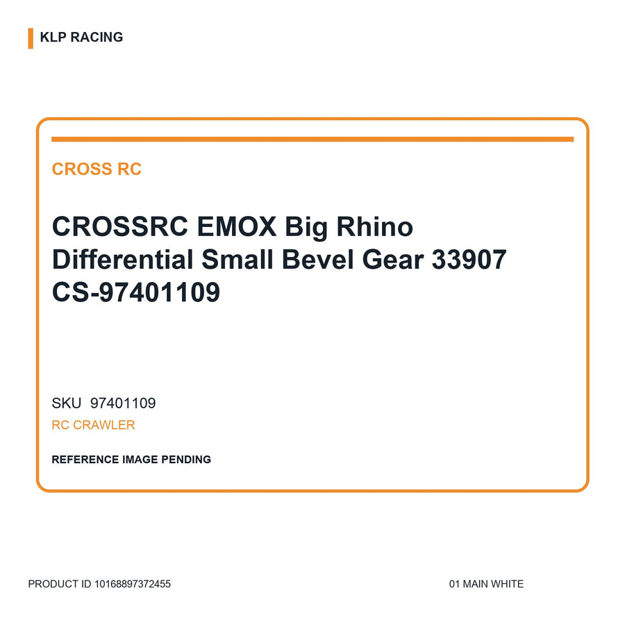 CROSSRC EMOX Big Rhino Differential Small Bevel Gear 33907 CS-97401109