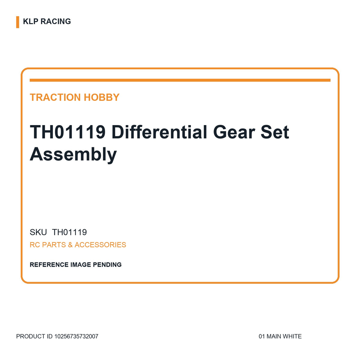 TH01119 Differential Gear Set Assembly 01 main white