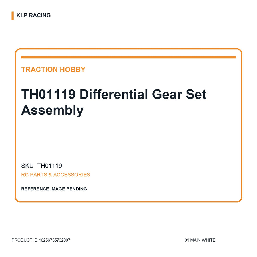 TH01119 Differentialgetriebe-Set Baugruppe
