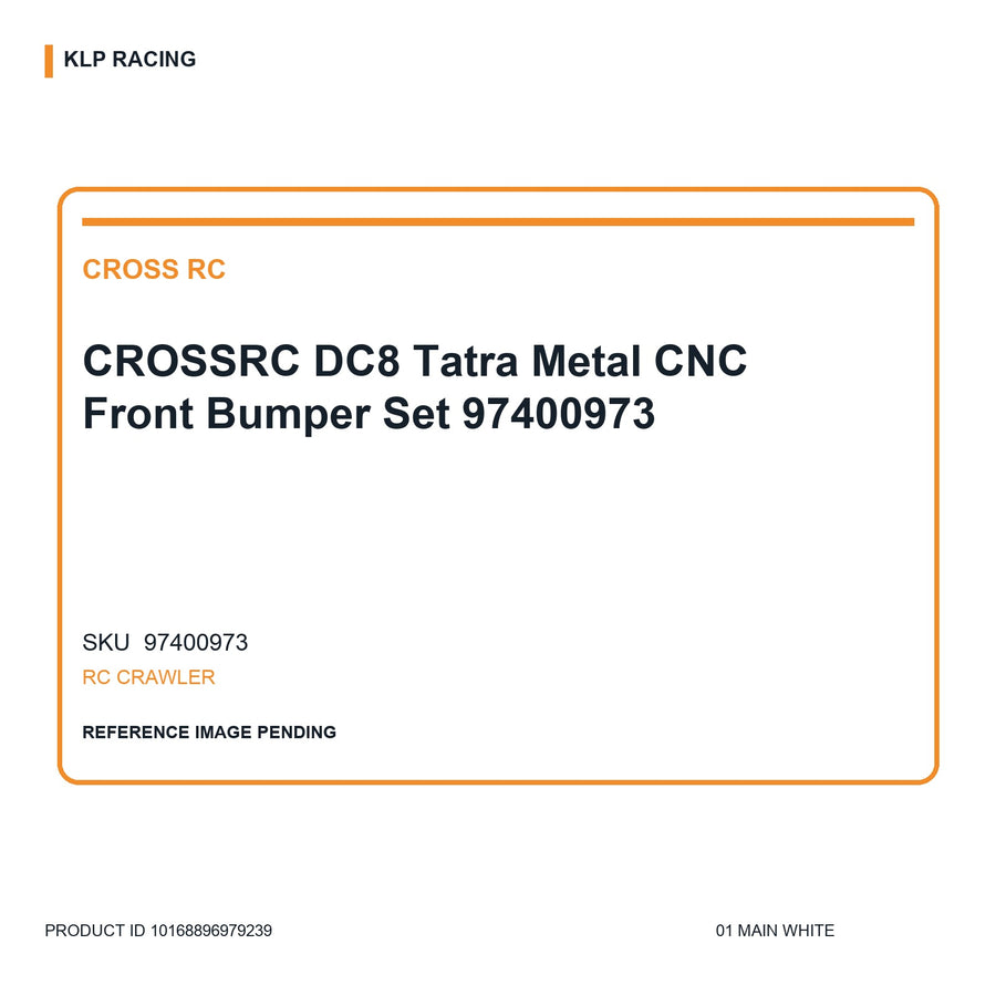 CROSSRC DC8 Tatra Metall CNC Frontstoßstangensatz 97400973