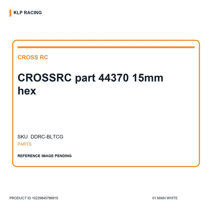 CROSSRC Teil 44370 15 mm Sechskant