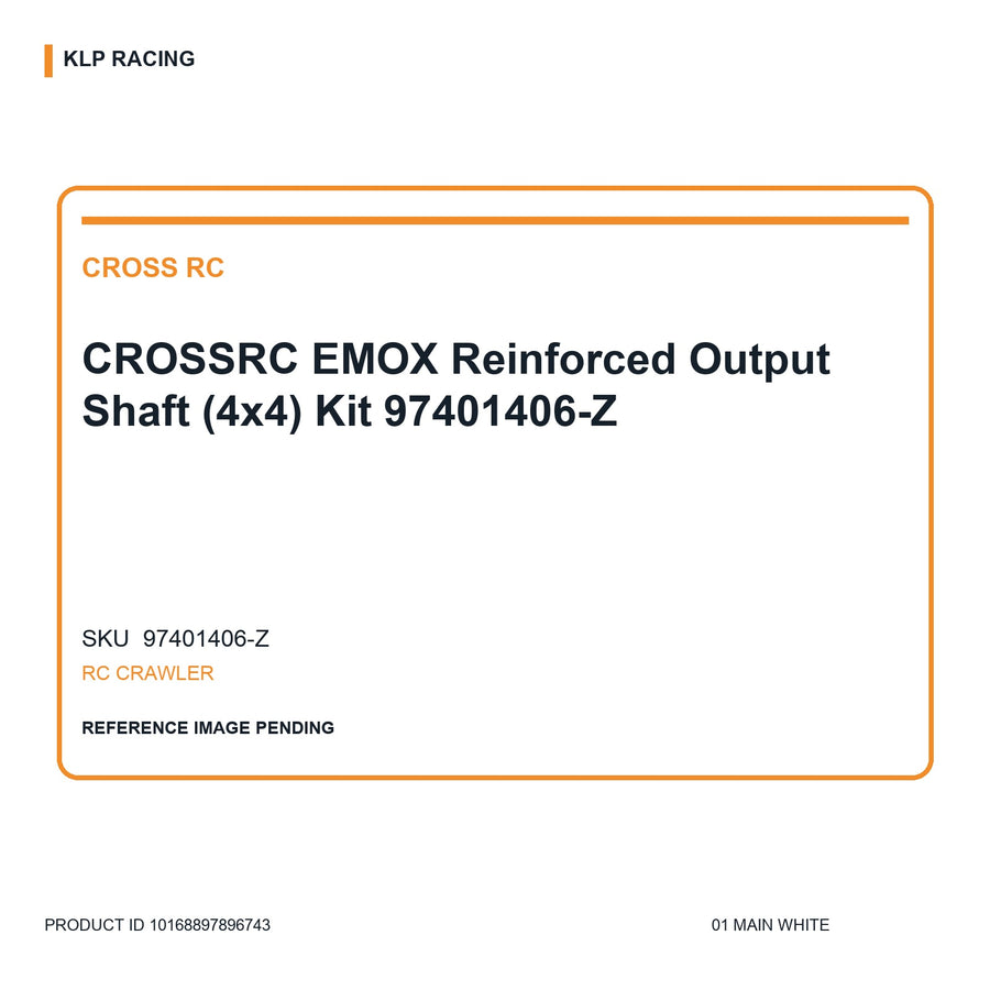 CROSSRC EMOX Reinforced Output Shaft (4x4) Kit 97401406-Z