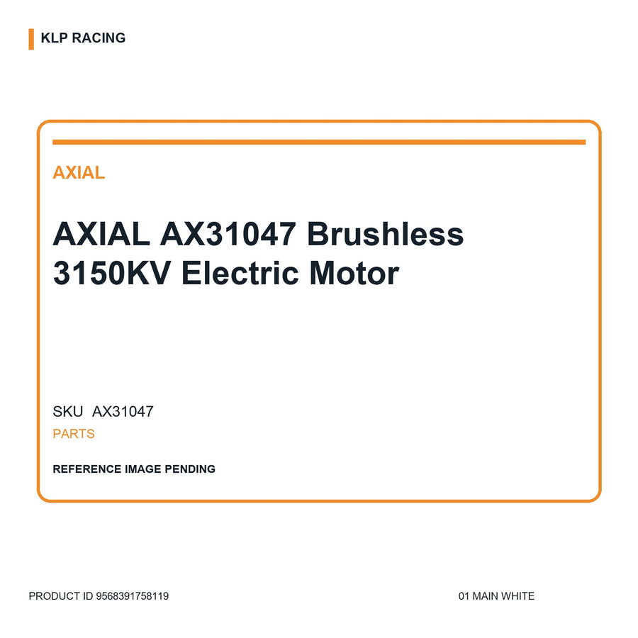 AXIAL AX31047 Brushless 3150KV Electric Motor