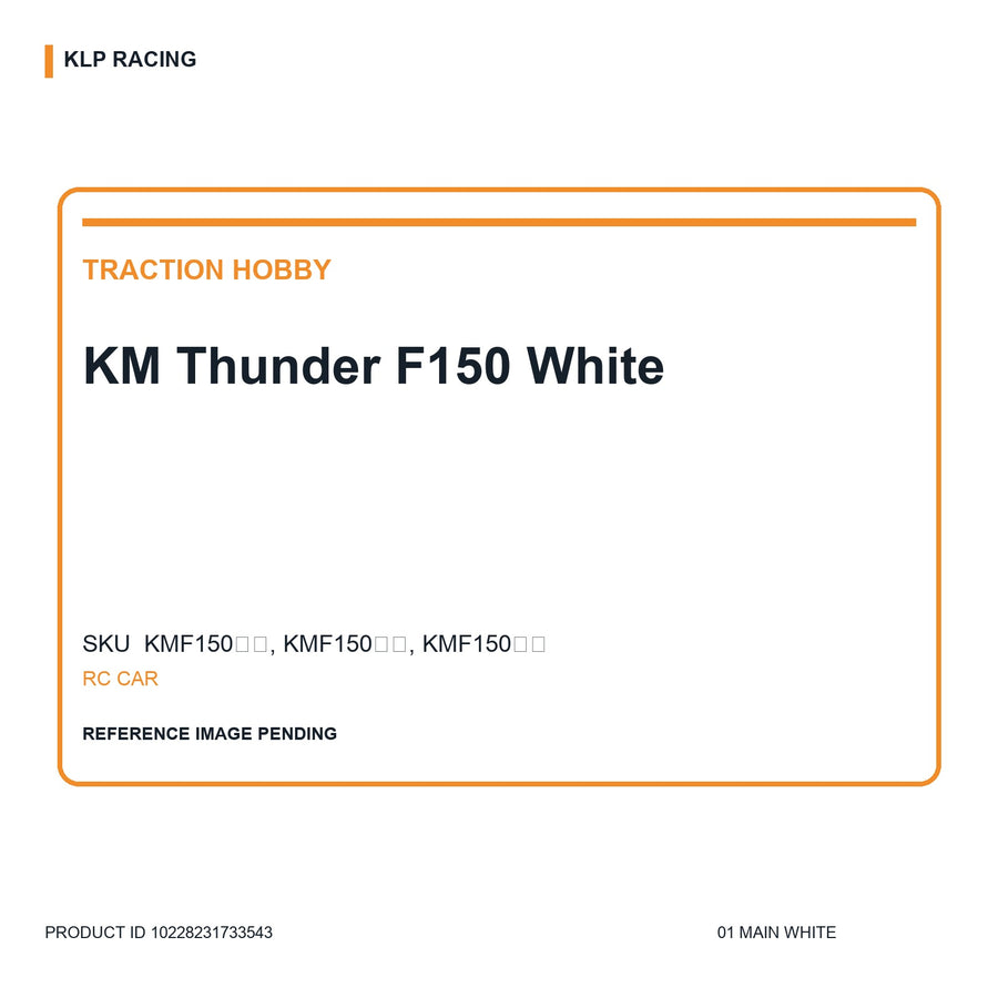 KM Thunder F150 White