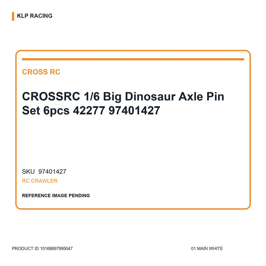 CROSSRC 1/6 Big Dinosaur Achsstift-Set 6St 42277 97401427