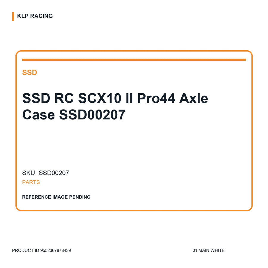 SSD RC SCX10 II Pro44 Axle Case  SSD00207