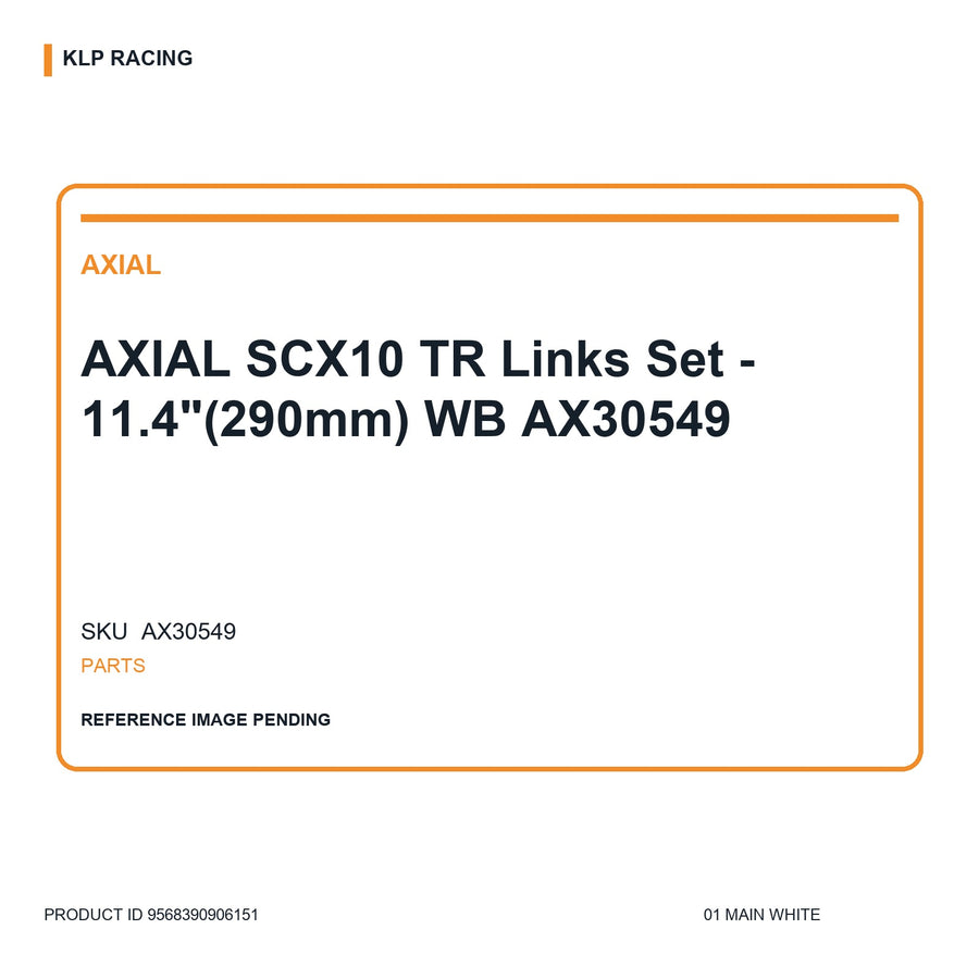 AXIAL SCX10 TR Links Set - 11.4"(290mm) WB AX30549