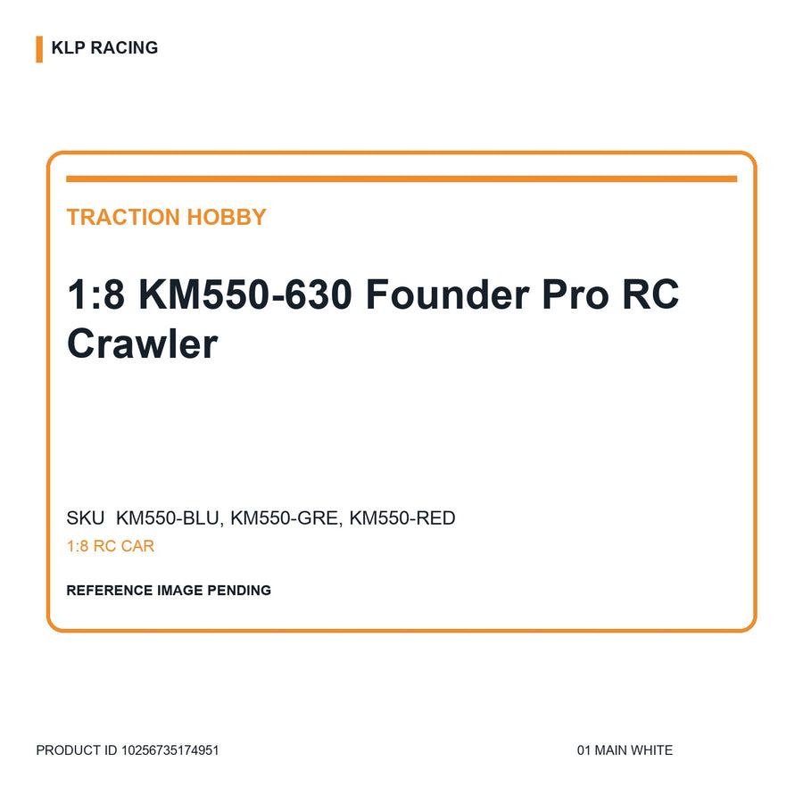 1:8 KM550-630 Founder Pro RC Crawler