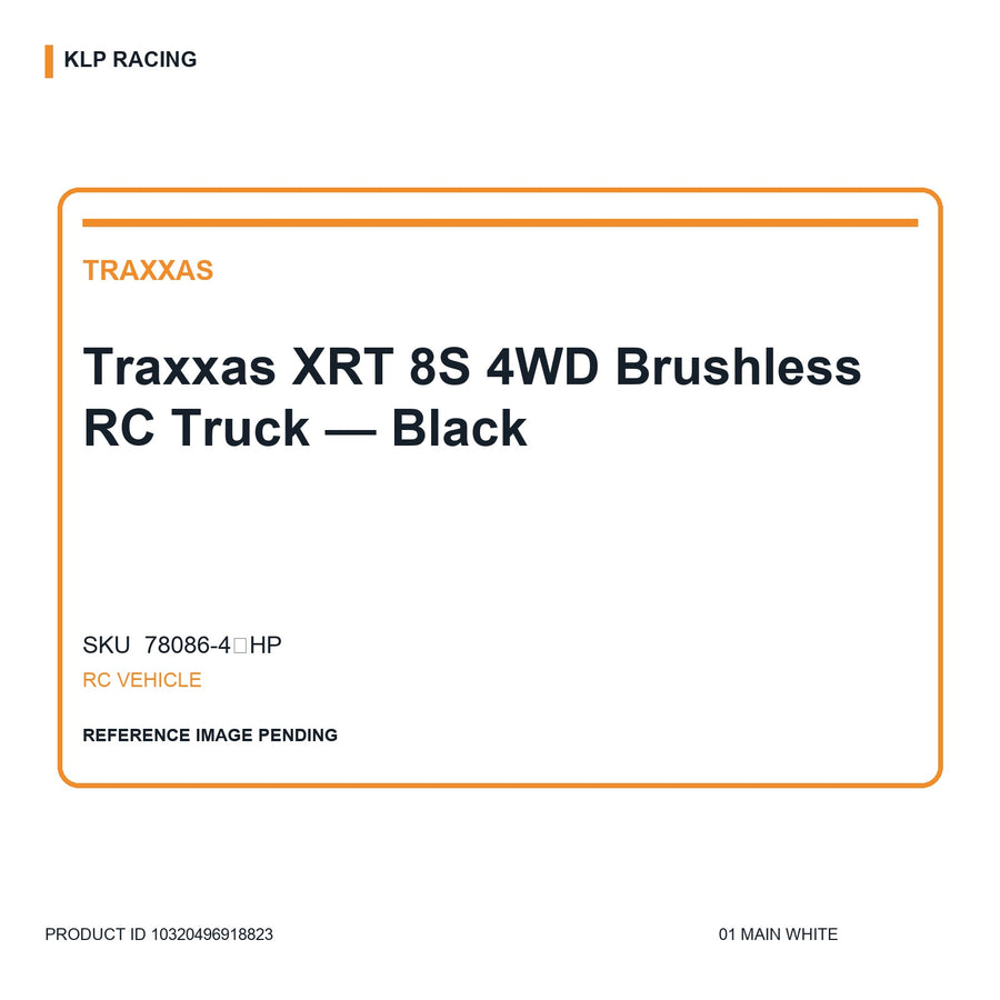 Traxxas XRT 8S 4WD Brushless RC Truck — Black