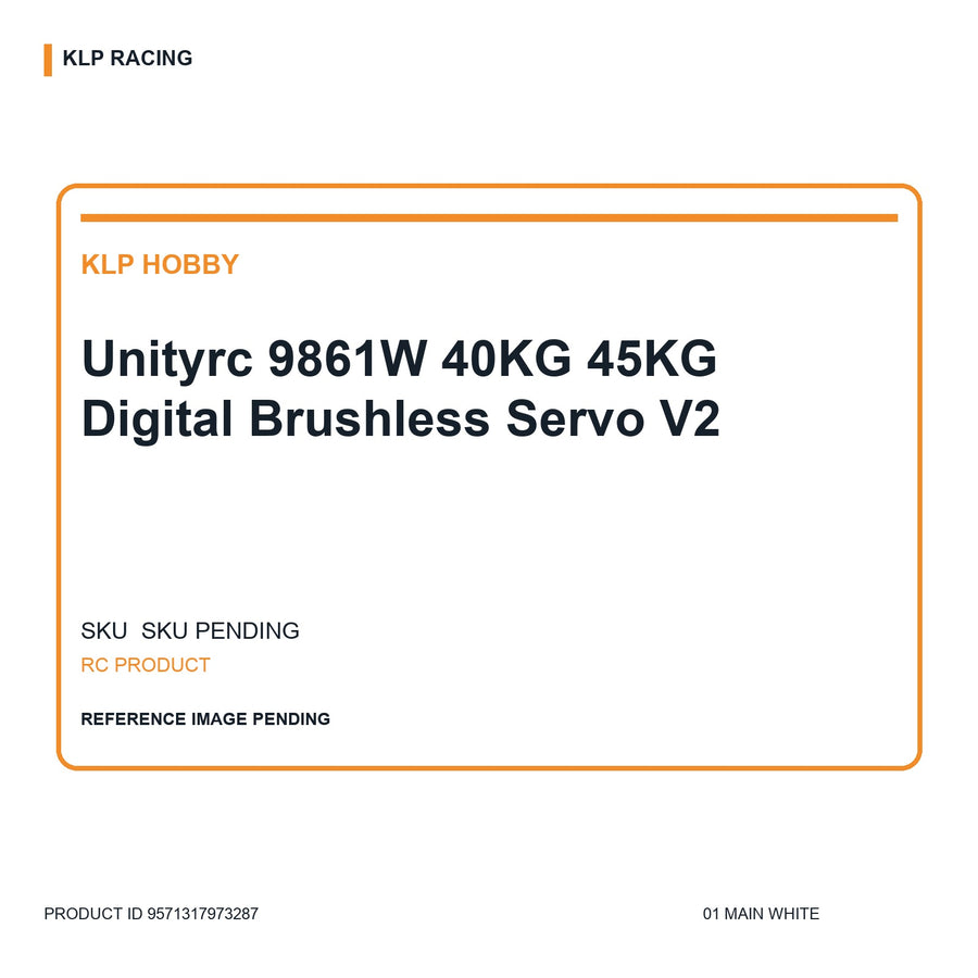 Unityrc 9861W 40KG 45KG Digital Brushless Servo V2