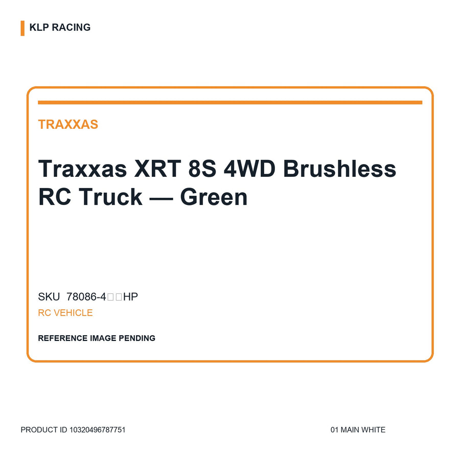 Traxxas XRT 8S 4WD Brushless RC Truck — Green