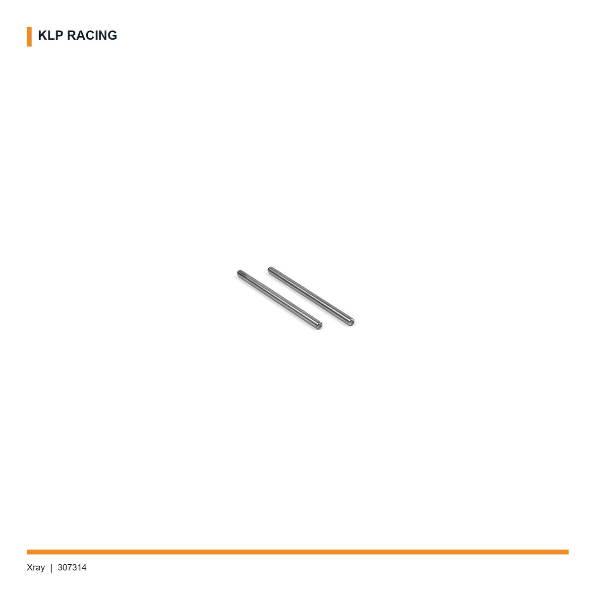 Xray 307314 Rear Suspension Pivot Pin (2) 01 main white