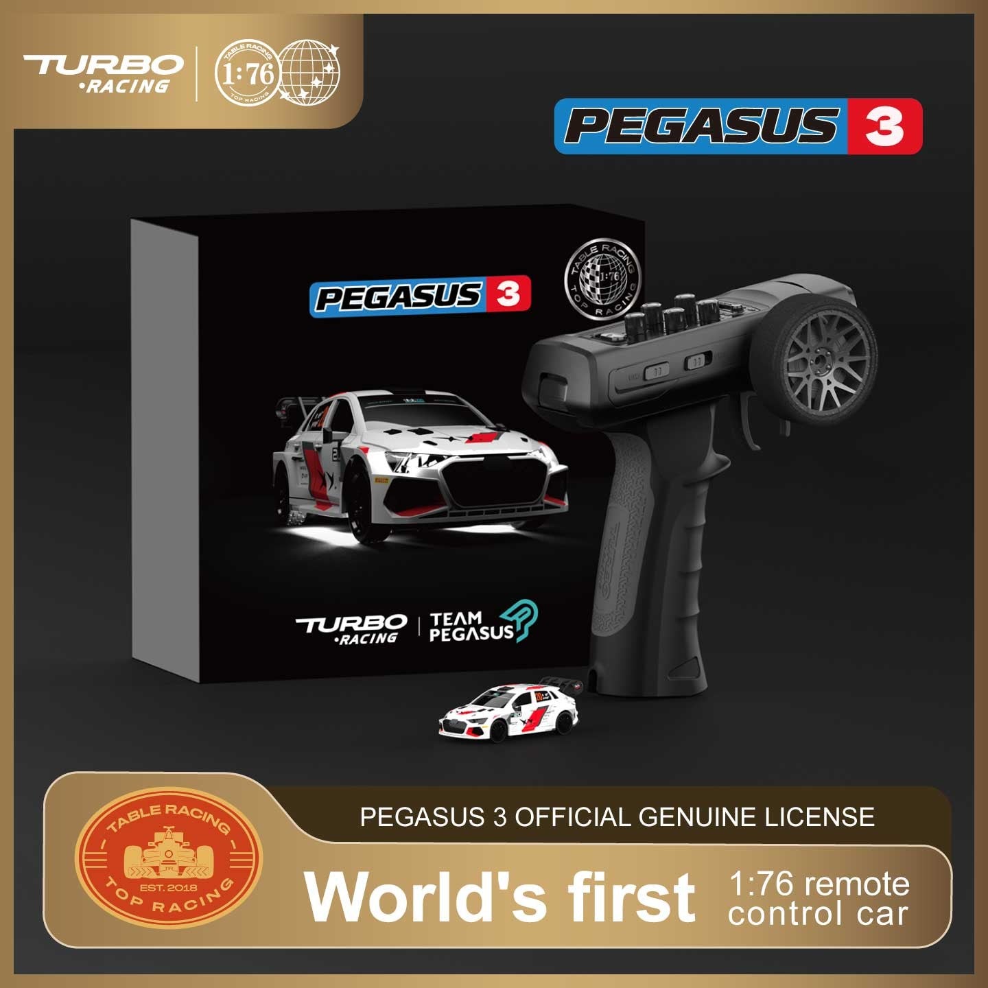 Turbo Racing C78 Pegasus 3 1/76 On-Road RC Car RTR - detail 7