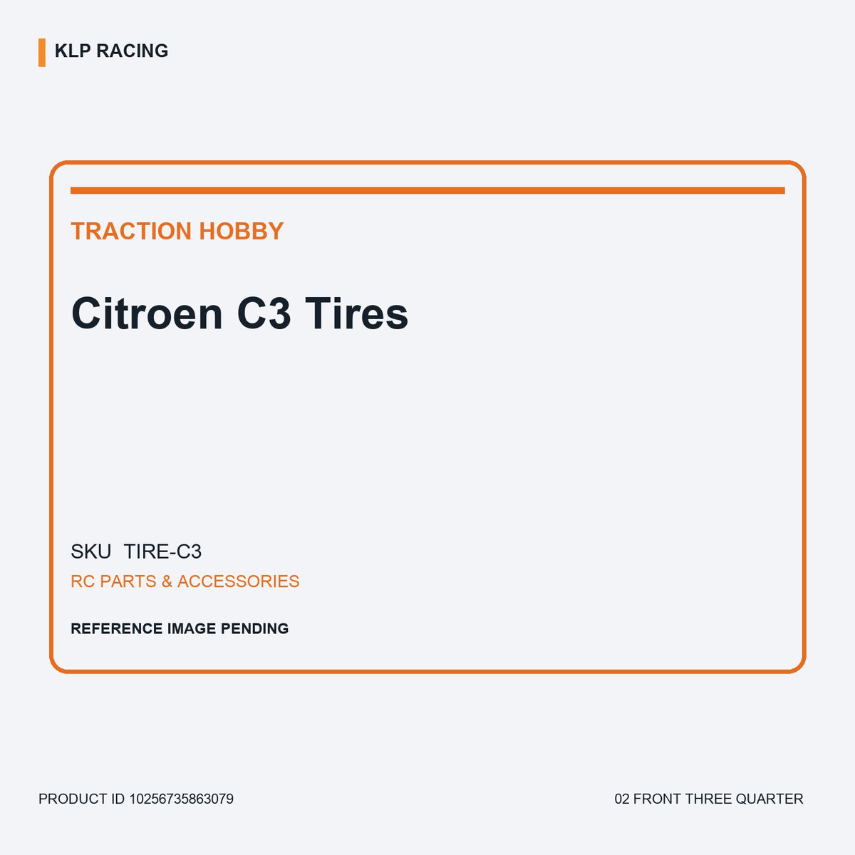 Citroen C3 Tires 02 front three quarter