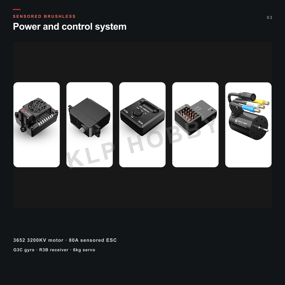 MJX Hyper Go 10304 sensored brushless electronics and receiver components