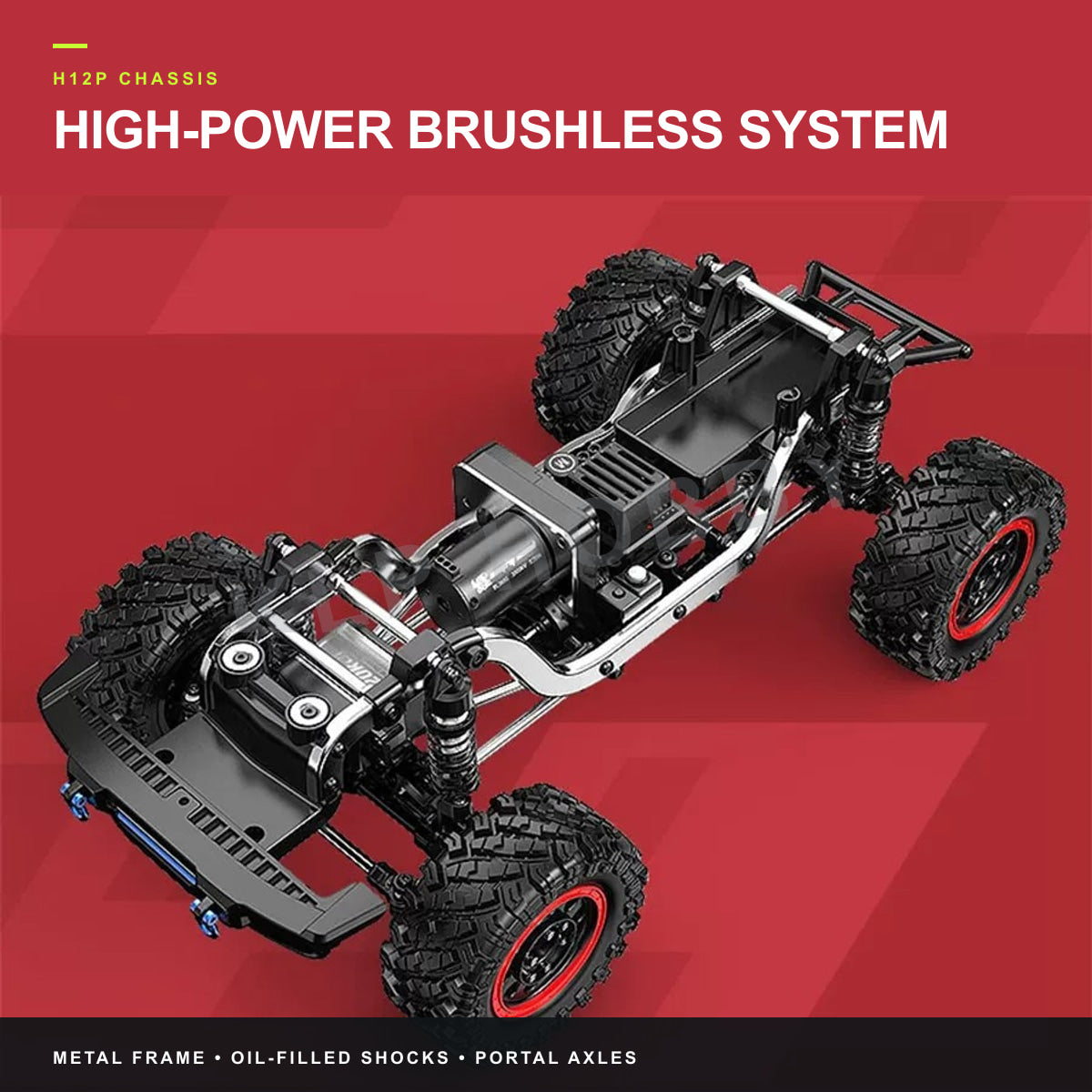 MJX Hyper Go H12P brushless chassis system