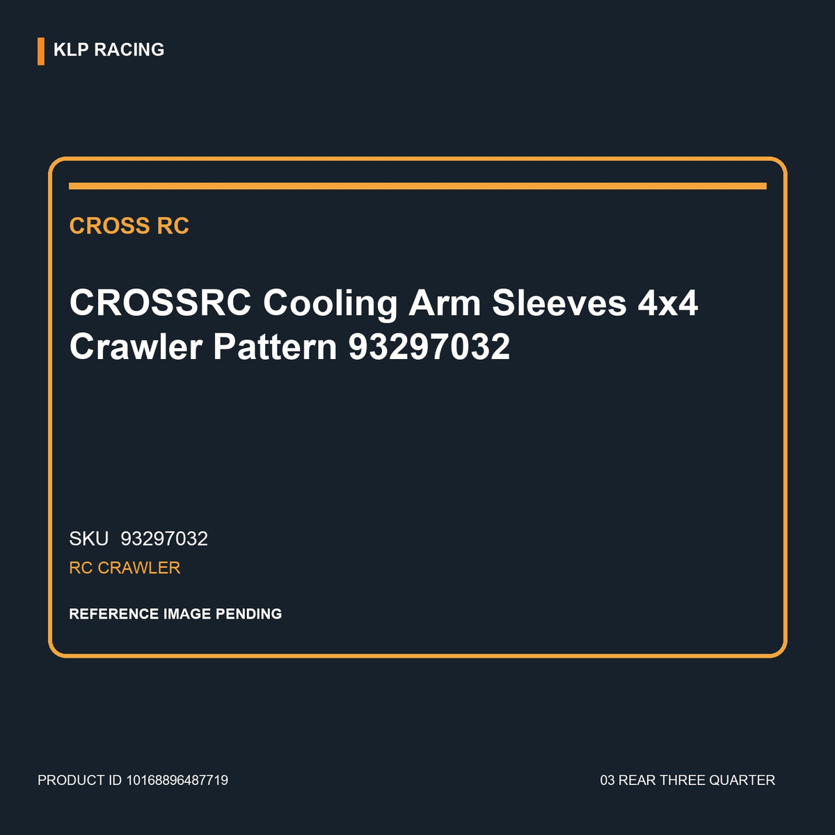 CROSSRC Cooling Arm Sleeves 4x4 Crawler Pattern 93297032 03 rear three quarter