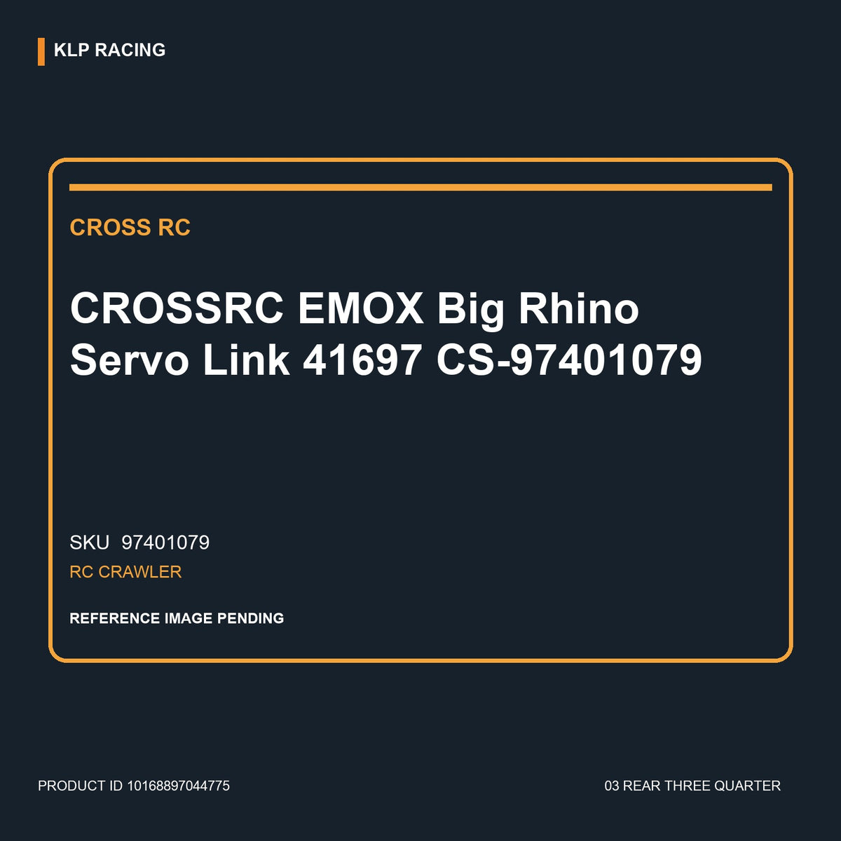 CROSSRC EMOX Big Rhino Servo Link 41697 CS-97401079 03 rear three quarter