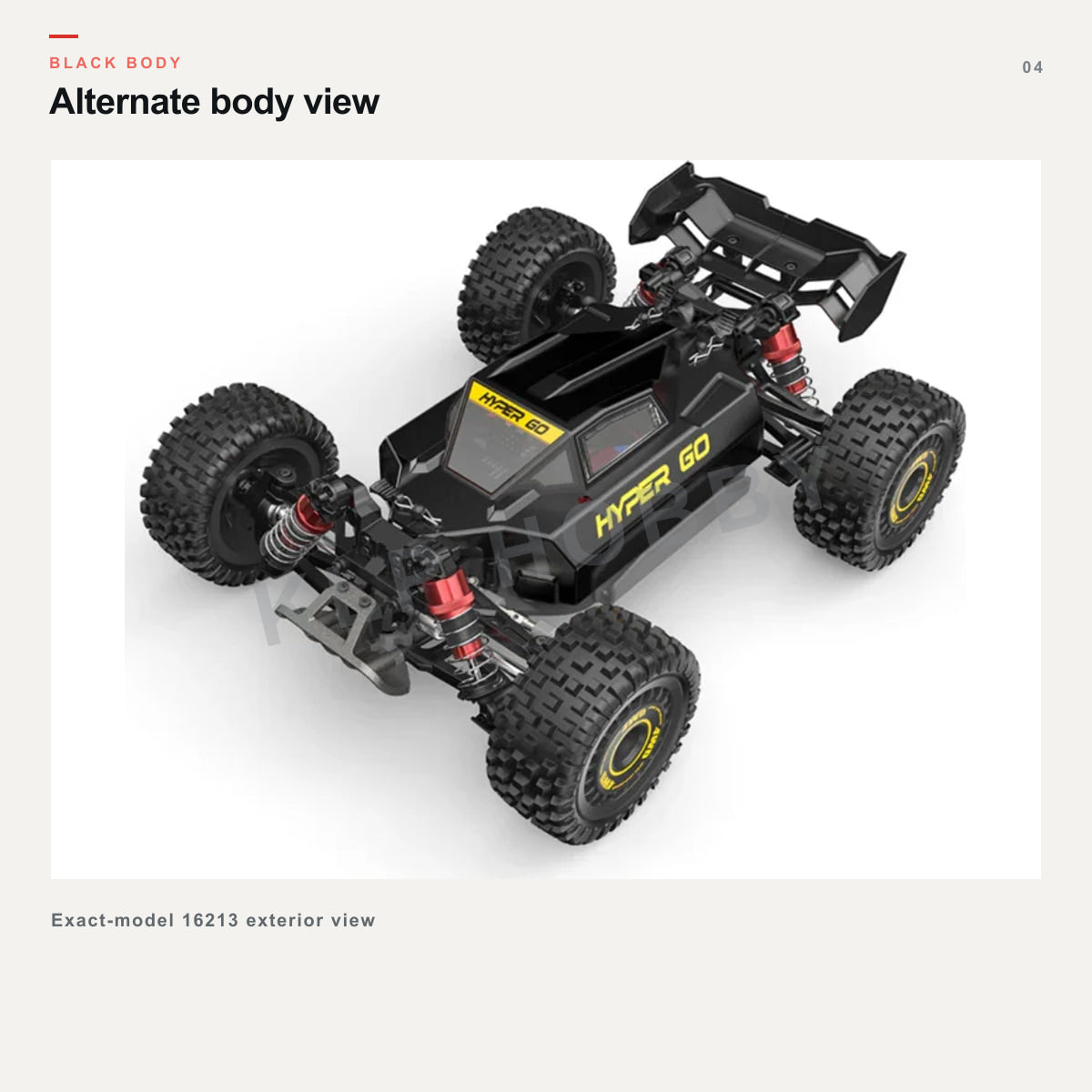 MJX Hyper Go 16213 black body version