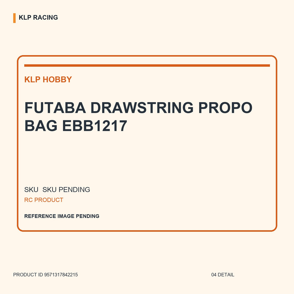 FUTABA DRAWSTRING PROPO BAG EBB1217 04 detail