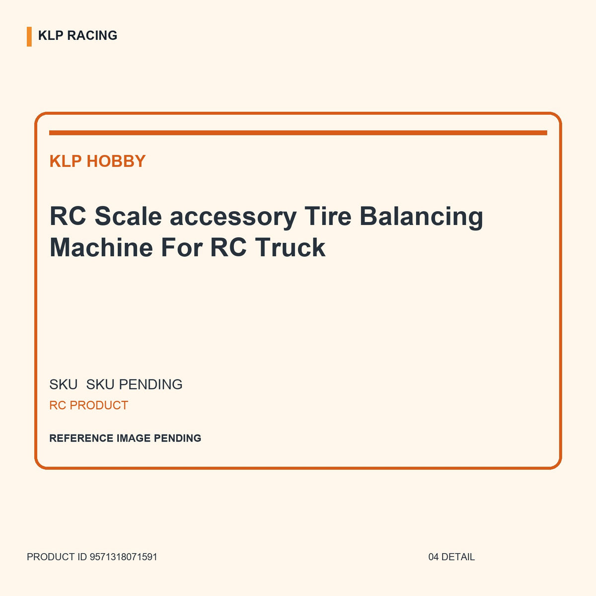 RC  Scale accessory Tire Balancing Machine For RC Truck 04 detail