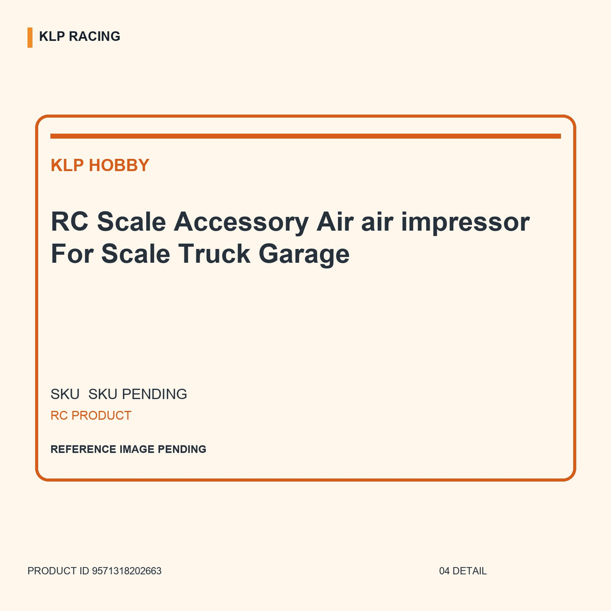 RC  Scale Accessory Air air impressor For Scale Truck Garage 04 detail