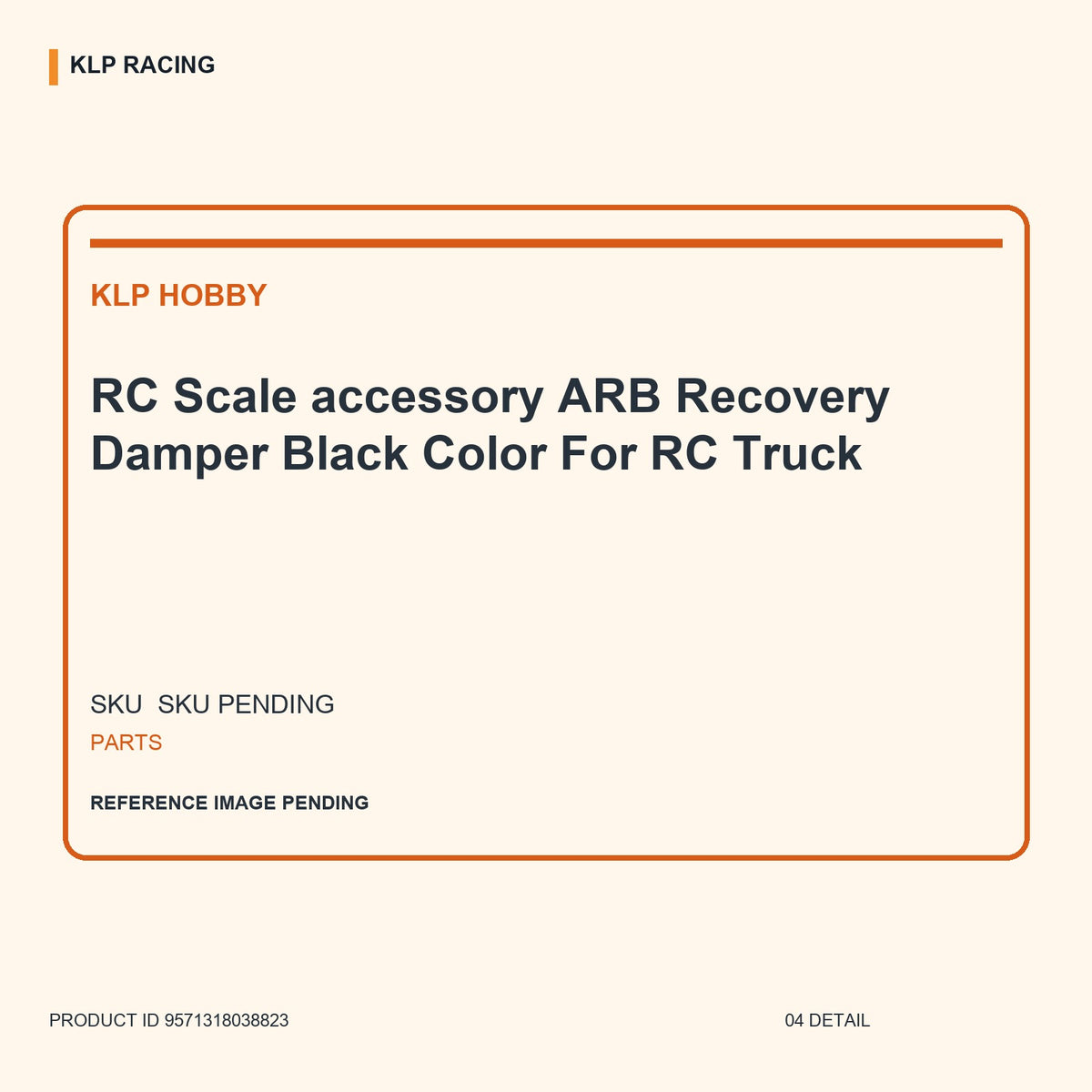 RC Scale accessory ARB Recovery Damper Black Color For RC Truck 04 detail