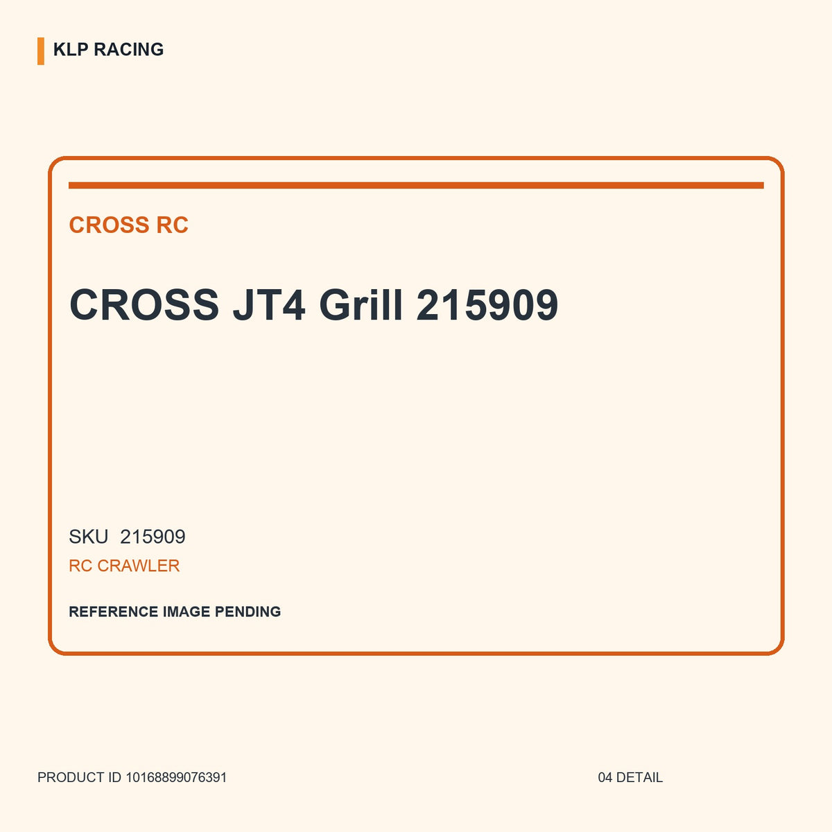 CROSS JT4 Grill 215909 04 detail