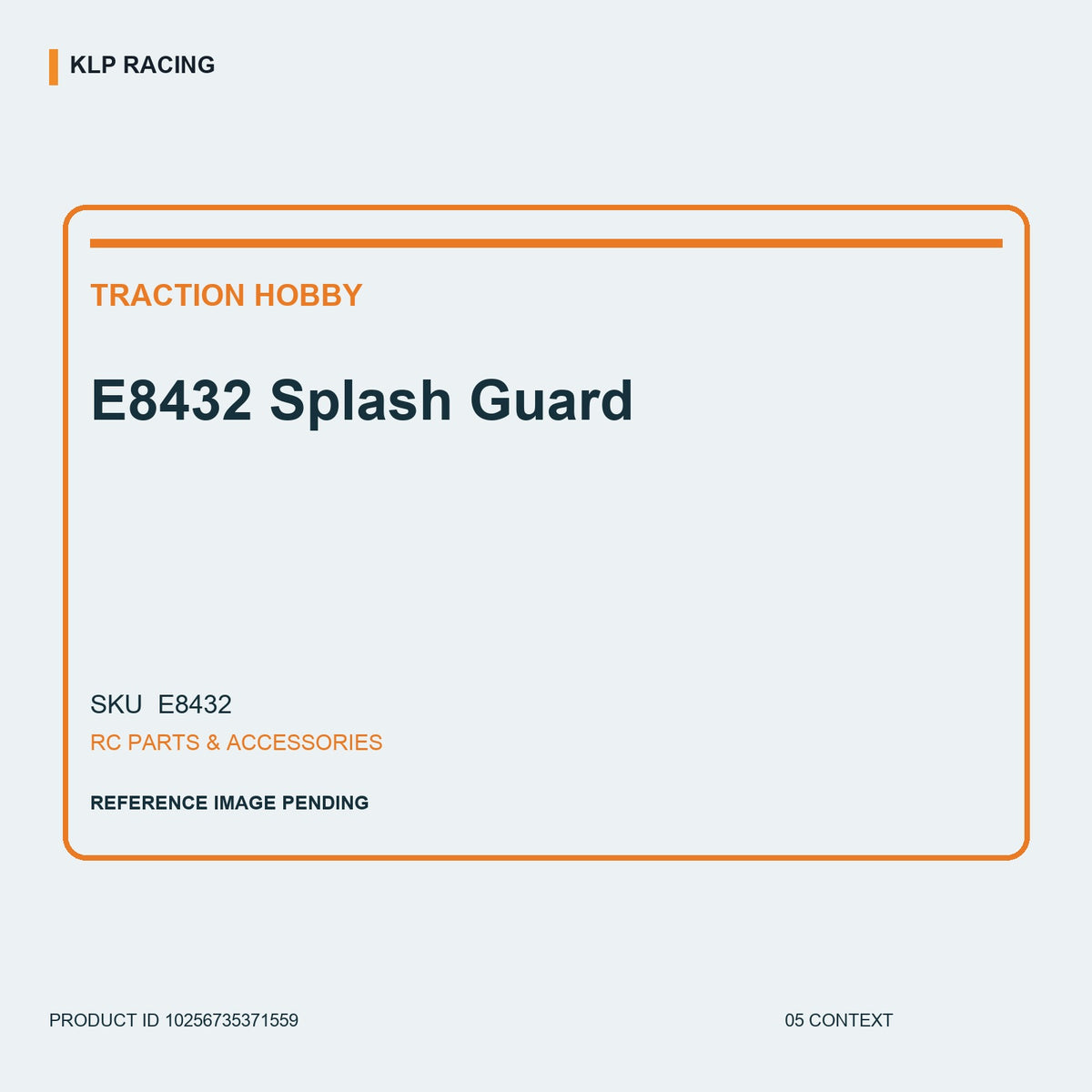 E8432 Splash Guard 05 context