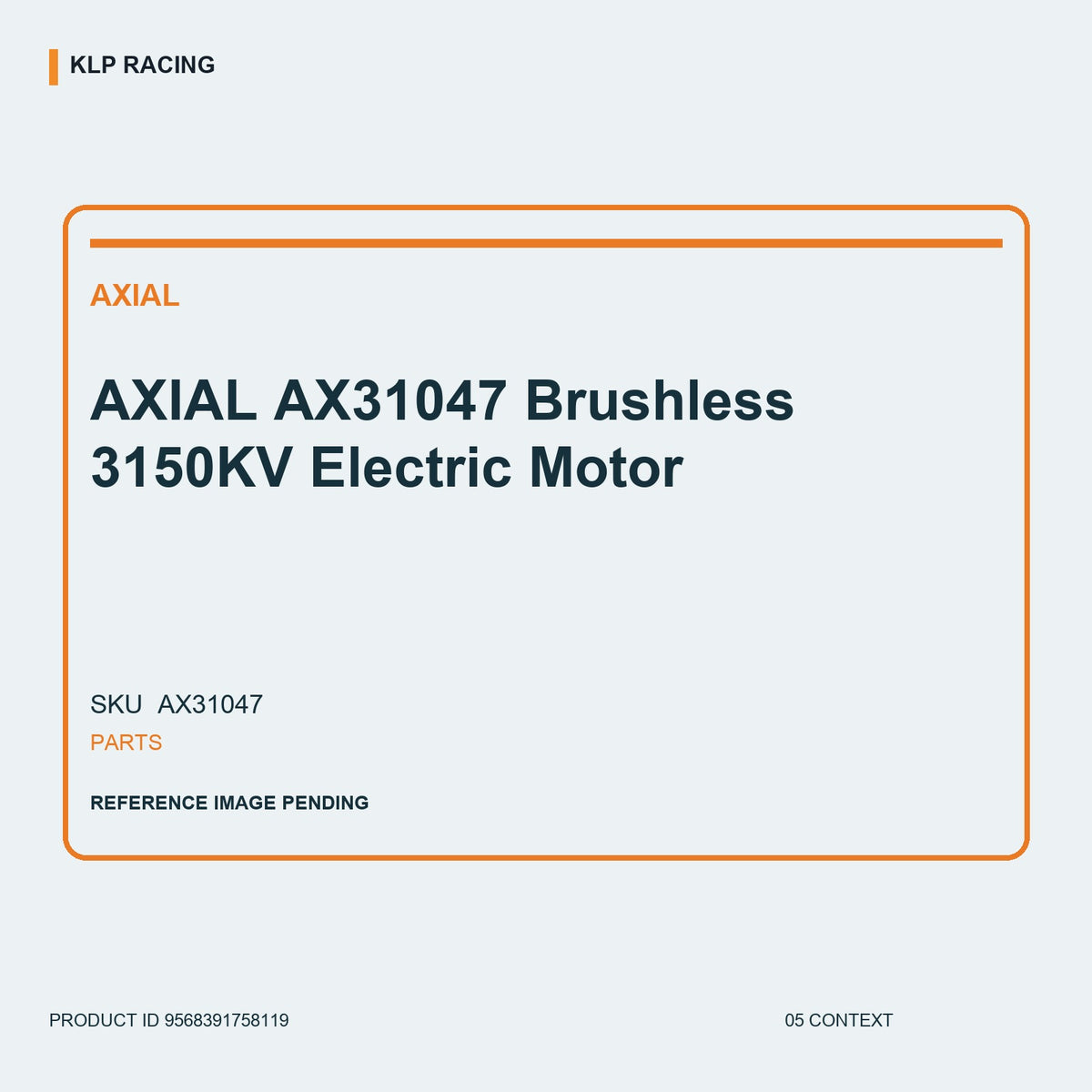 AXIAL AX31047 Brushless 3150KV Electric Motor 05 context