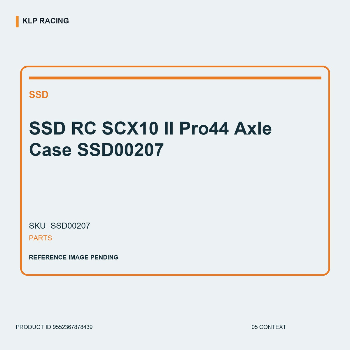 SSD RC SCX10 II Pro44 Axle Case  SSD00207 05 context