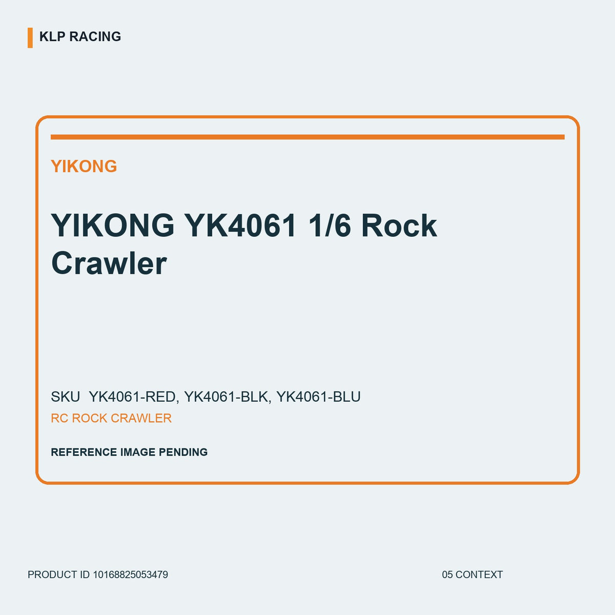 YIKONG YK4061 1/6 Rock Crawler 05 context