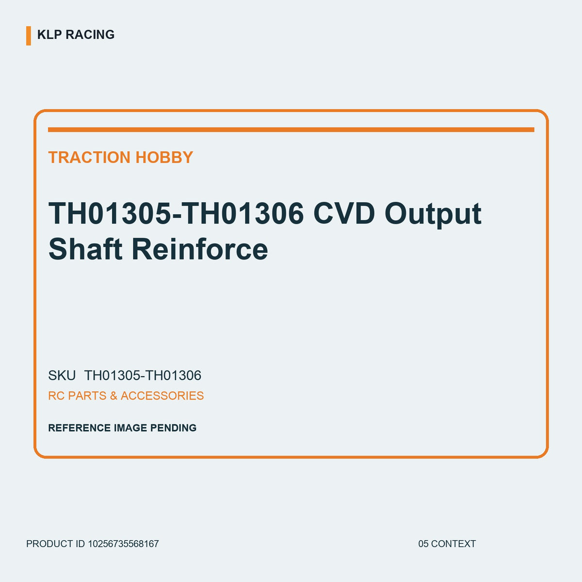 TH01305-TH01306 CVD Output Shaft Reinforce 05 context